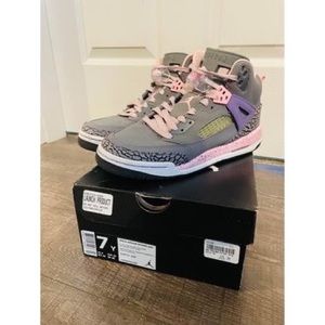 Jordan Spizike GS Purple Earth 7Y